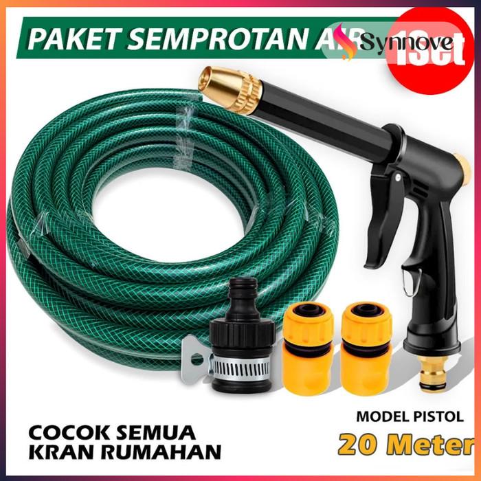 Gambar Semprotan Cuci Mobil 20 METER Komplit Semprotan Air Tanaman Selang Cuci Mobil Motor Semprotan Cuci Motor Selang Taman - Bengkok dari Synnove Indonesia undefined Tokopedia