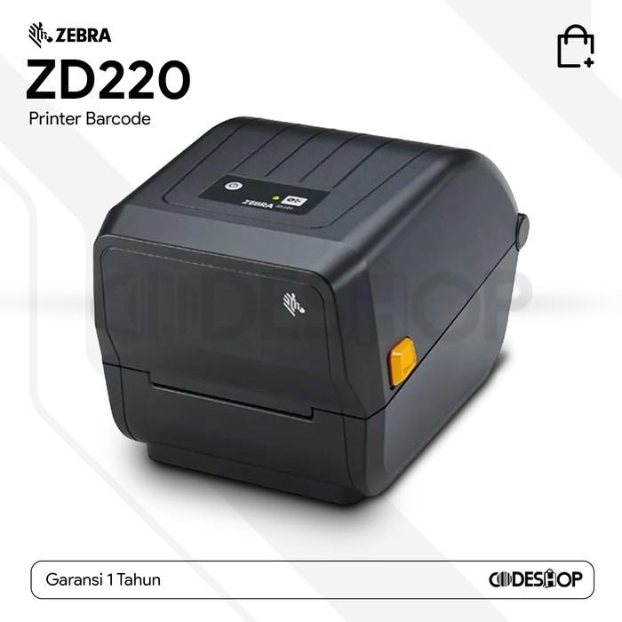 Gambar PRINTER BARCODE CETAK RESI ONLINESHOP DAN LABEL BARANG ZEBRA ZD220 dari Codeshop Surabaya Barat undefined Tokopedia