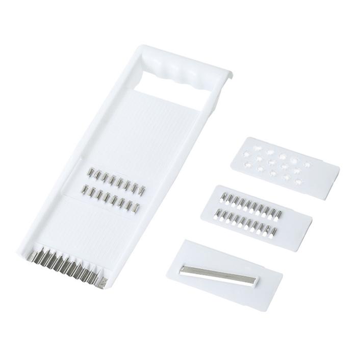 Gambar UGO Parutan Dapur Serbaguna 4 in | Alat Pemotong Buah Dan Sayur Warna Random Serutan Buah Sayur Multifungsi - PUTIH dari UGO Kitchenware undefined Tokopedia