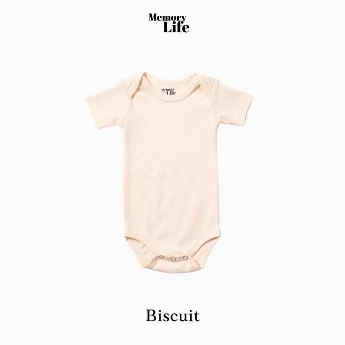 Gambar MemoryLife - Xylia Bodysuit | Bodysuit Romper Premium Anak Bayi Perempuan Laki Laki Unisex Umur 3 Bulan - 12 Bulan - Biscuit, 3M dari MemoryLife Shop undefined Tokopedia