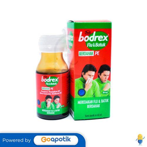 Gambar BODREX FLU DAN BATUK BERDAHAK PE SIRUP 60 ML dari Apotek Mose Pamulang by GoA undefined Tokopedia
