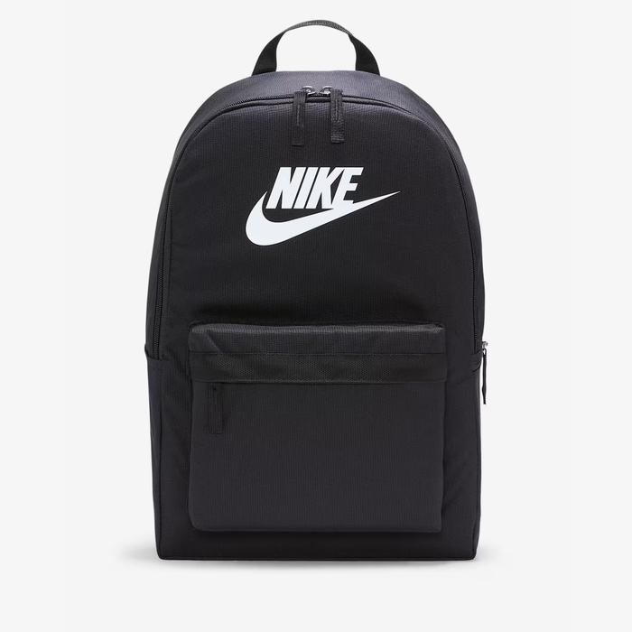 Gambar NIKE HERITAGE BACKPACK 25L BLACK WHITE DC4244-010 - Black / 25L dari Sneakers-ID.Vault undefined Tokopedia