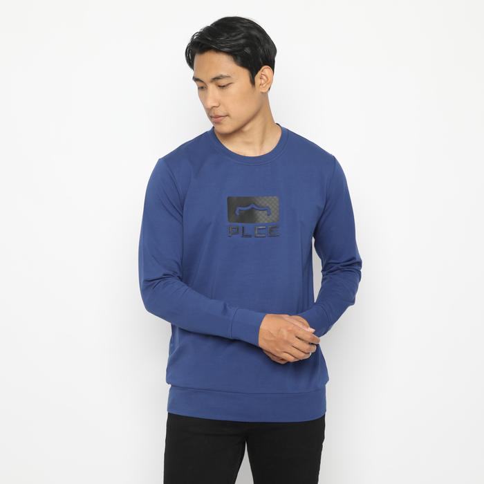 Gambar POLICE Sweater Lengan Panjang Emboss Print Pria 2692120083 - Biru, M dari RBJ undefined Tokopedia