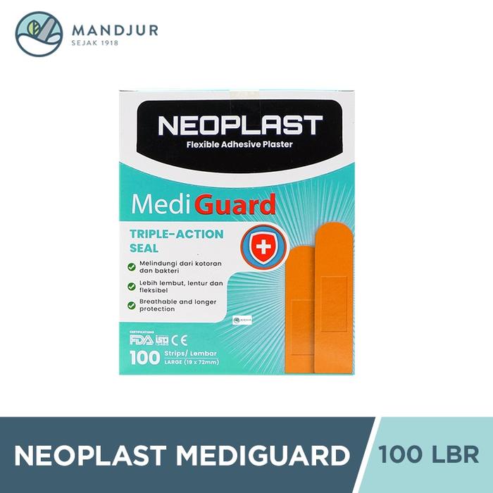 Gambar Neoplast Mediguard 100 Lembar - Plester Luka dari Apotekmandjurofficial undefined Tokopedia