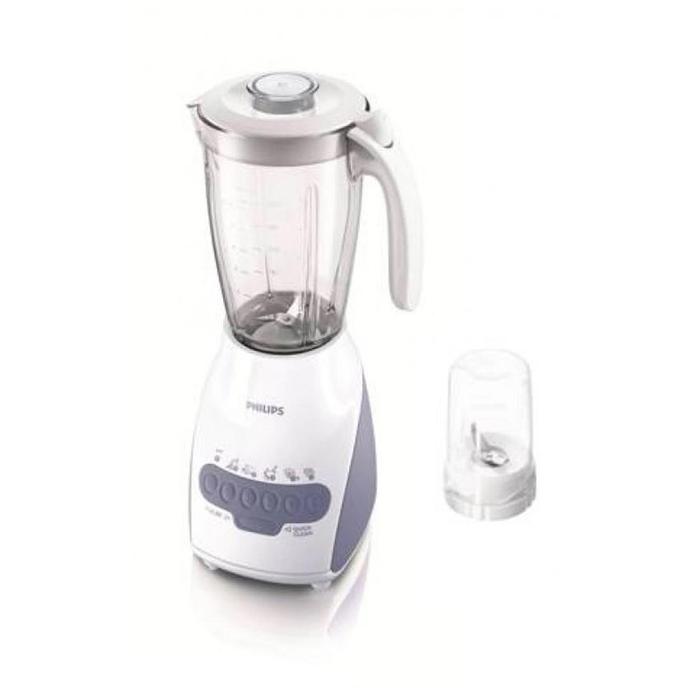 Gambar PHILIPS Blender Plastik 2 Liter - HR2115 - PUTIH dari Utama Electronic undefined Tokopedia