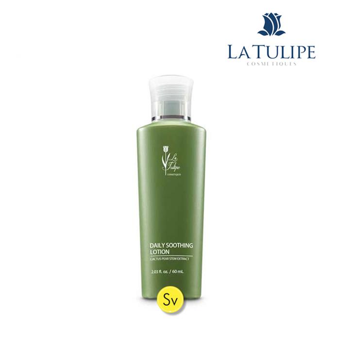 Gambar La Tulipe Daily Soothing Lotion 60ml Pelembab untuk Kulit Kasar dan Kering dari Shavin Store undefined Tokopedia