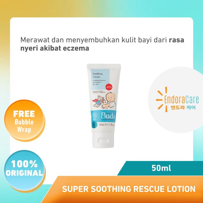 Gambar BUDS Organics Super Soothing Rescue Lotion - Lotion Iritasi Luka - 50ml dari Endora Care undefined Tokopedia