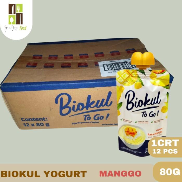 Gambar Biokul To Go ! Minuman Yogurt Rasa Mangga / Leci /Strawberry 80g 1 CRT - Mangga dari Yan Jaya Food undefined Tokopedia