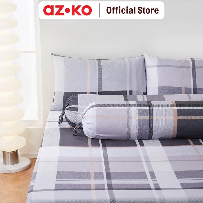 Gambar AZKO Sleeplite Set Seprai Queen Microfiber Joe Sprei Seprai Aesthetic Seprei Sheet Set Bed Sheet Aksesoris Tempat Tidur - King dari AZKO ID undefined Tokopedia