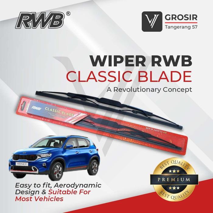 Gambar WIPER Kia Sonet Classic Blade RWB 2 PCS - RWB dari Grosir Tangerang 57 undefined Tokopedia