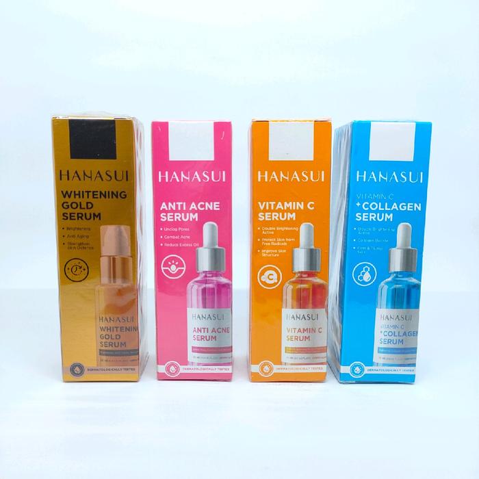 Gambar HANASUI Serum Wajah New Look Improved Formula 20ml | Collagen Serum | Whitening Serum | Anti Acne Serum dari The-Necessities undefined Tokopedia