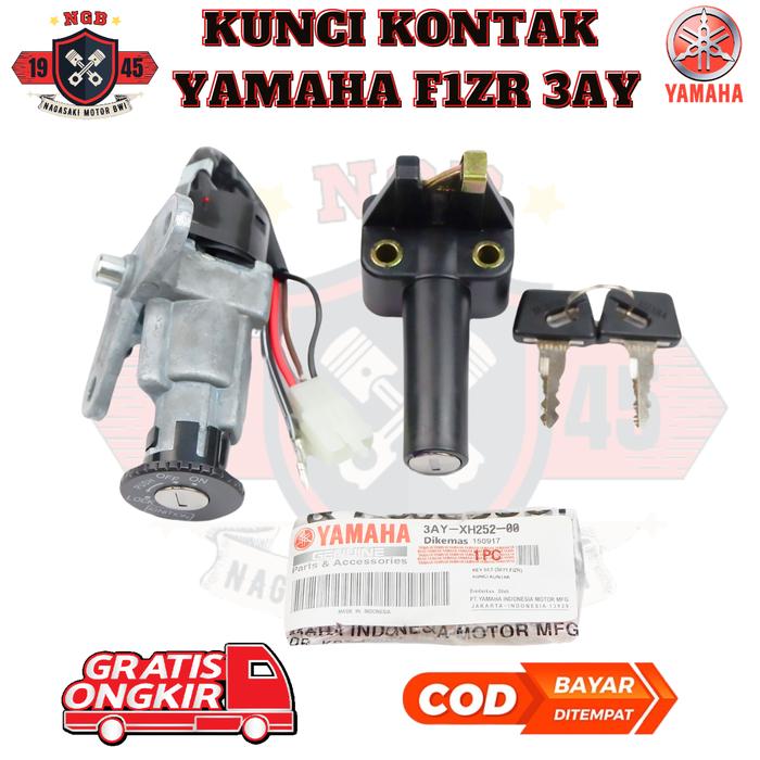 Gambar Kunci Kontak Motor Yamaha Force 1 / Kunci Kontak 3AY Yamaha F1ZR - 3AY-XH252-00 Accessories Motorcycle dari Nagasaki motor Bwi undefined Tokopedia