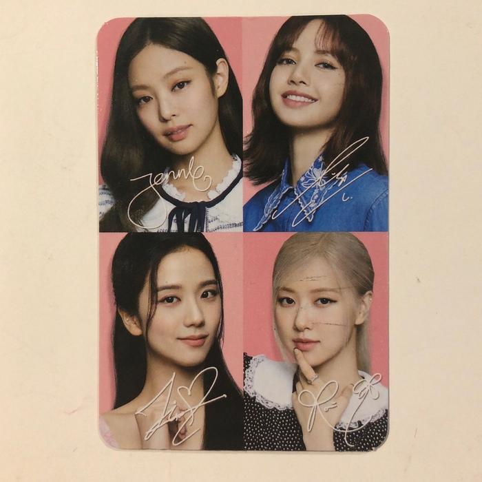 Gambar pc oreo blackpink official - rose, photocard dari winter.bear undefined 4 Tokopedia