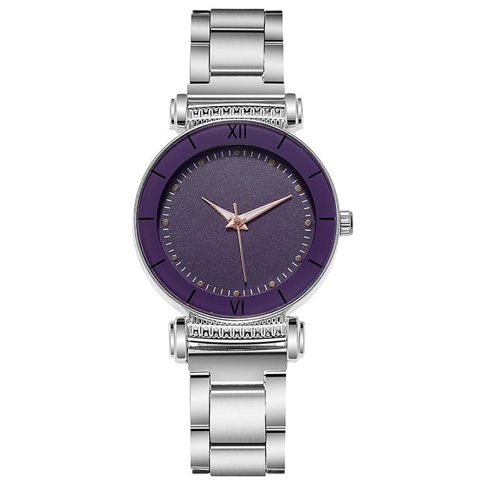 Gambar COD BAYAR DITEMPAT W13 Jam Tangan Wanita Strap Stainless Steel Tahan Air Bisa Dibawa Cuci Tangan/Wudhu Casual Fashion Terbaru 2025 Trend Kekinian Gaya Korean Watches - UNGU dari SENJU SHOP_NEW undefined Tokopedia