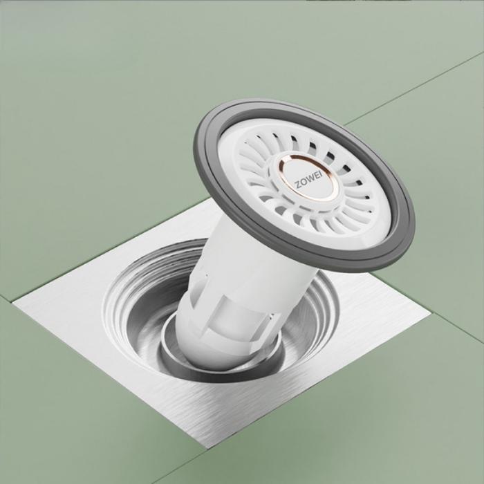 Gambar Vixplorn Penutup Lubang Saluran Air Kamar Mandi Anti Bau dan Anti Kecoa Plug Trap/Saringan Penutup Saluran / Anti Serangga Saringan - white dari Vixplorn undefined Tokopedia