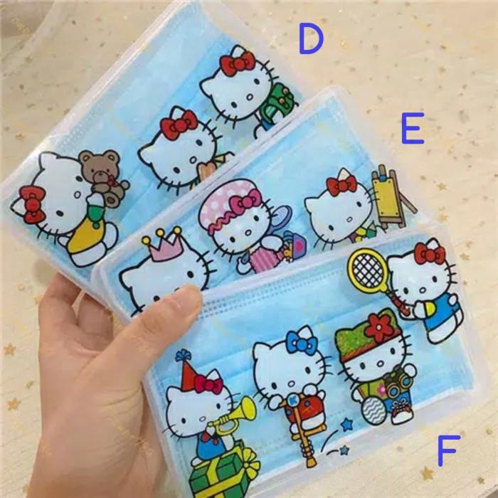 Gambar Mask Storage Box | Kotak Masker Hello Kitty - kitty twin star dari Toko Toucan undefined 5 Tokopedia