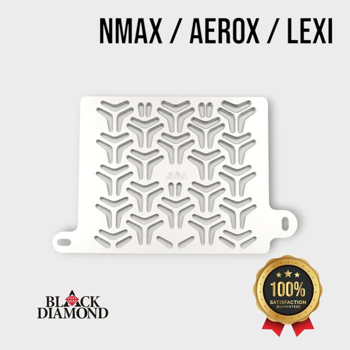 Gambar Black Diamond - Cover Radiator NMAX AEROX LEXI Alumunium CNC Type Alva - Silver dari Black Diamond Official Store undefined Tokopedia