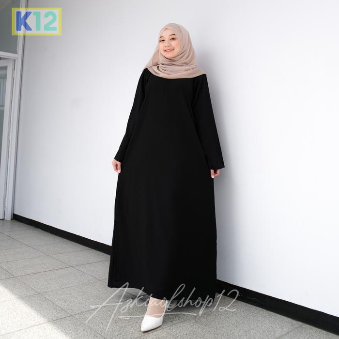 Gambar (BISA COD) ABAYA TURKEY/ABAYA hitam/ABAYA/GAMIS ABAYA TURKEY TERBARU/LONG DRESS GAMIS ABAYA TURKI/BAJU ABAYA TURKI SANTRI PUTRI/DRESS MAXI ABAYA arab/SIZE S M L XL XXL lembut muslim wolfis hitam Wanita Arab Umroh Syari Bordir Jubah - HITAM, M dari Rafasyastyle undefined Tokopedia