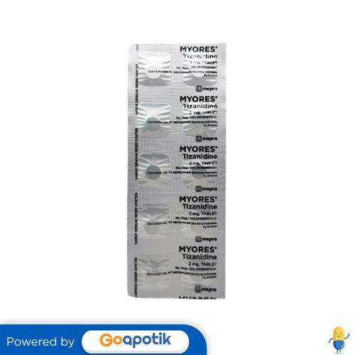 Gambar MYORES 2 MG STRIP 10 TABLET dari Apotek Sejahtera Farma Depok by GoApotik undefined Tokopedia