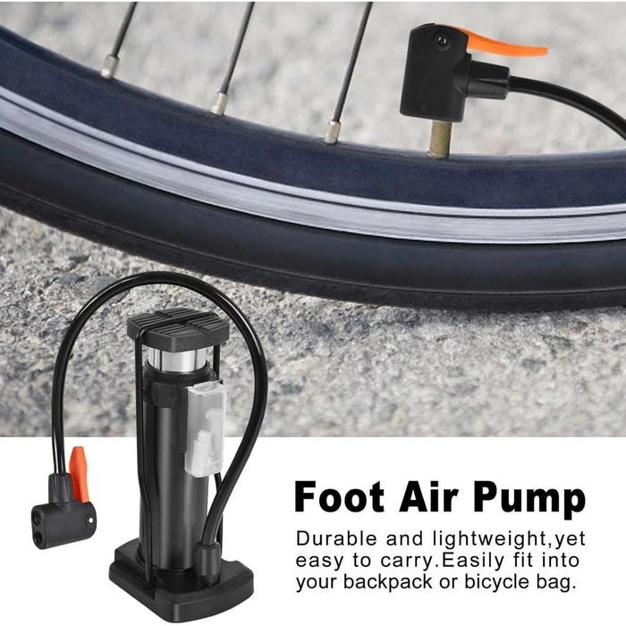Gambar Digap Pompa Angin Sepeda Serbaguna Portable Pump 95 PSI - XT405 - Hitam dari DIGAP Indonesia undefined Tokopedia