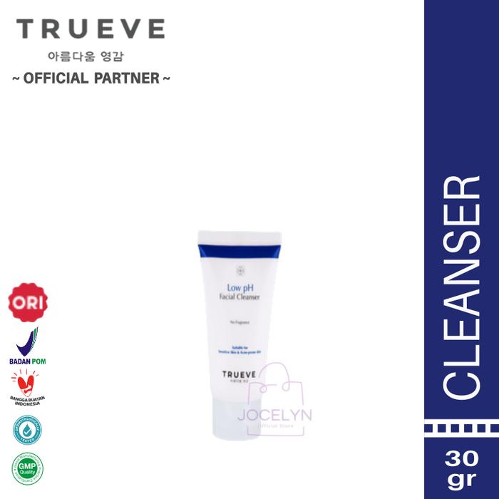 Gambar TRUEVE FACIAL CLEANSER - LOW PH GEL - GENTLE FOAMING Busa lembut - Aman untuk kulit Kering sensitif - low ph 30gr dari Jocelyn_NEW undefined Tokopedia