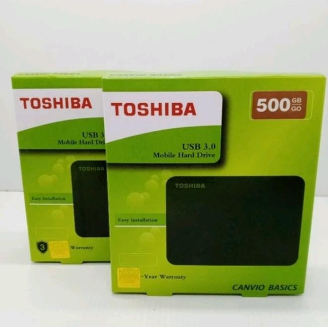 Gambar Hardisk External 1t b Toshiba 500GB/1TB HDD External USB 3.0 Promo Murah - 500GB dari DOTNET COMPUTINDO undefined Tokopedia