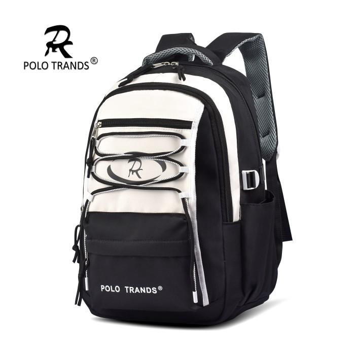 Gambar Polo Trands Tas Sekolah Tas Ransel Anak K 29011 Tas Sekolah Anak Fashion - Black dari Polo Trands undefined Tokopedia