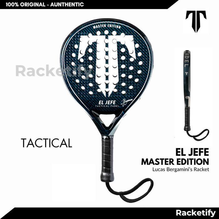 Gambar Tactical EL JEFE Master Edition | by Lucas Bergamini | Racket Raket Tactical Padel EL JEFE dari shopabira1231 undefined Tokopedia