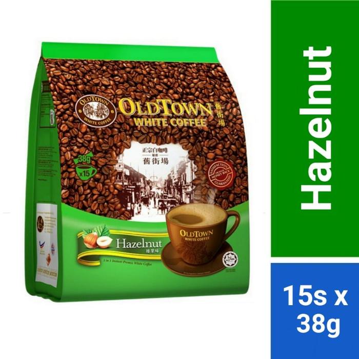 Gambar Oldtown 3in1 Hazelnut White Coffee Malaysia 15 sachet Kopi old town hazelnut Klasik Classic 15sachet - hazelnut dari ladangmakanan undefined Tokopedia
