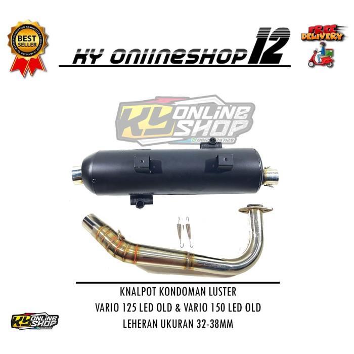 Gambar KNALPOT KONDOMAN LUSTER VARIO 150 LED OLD LEHERAN UKURAN 32-38 MM RZPR - UKURAN 26-28 - UKURAN 28-32 dari JAYA GRAHA undefined Tokopedia