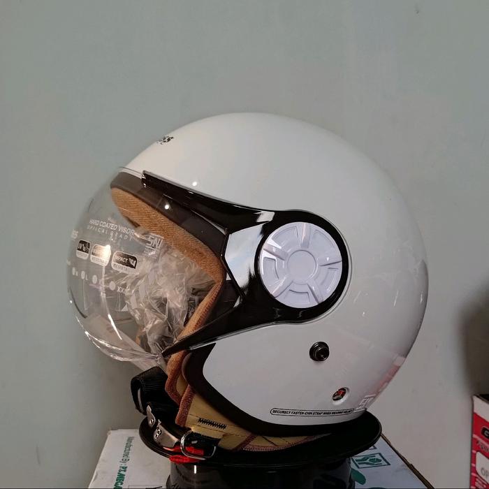 Gambar Helm cargloss hijab yrh original half - S GREEN, ALL SIZE dari SHS.Helm undefined 4 Tokopedia