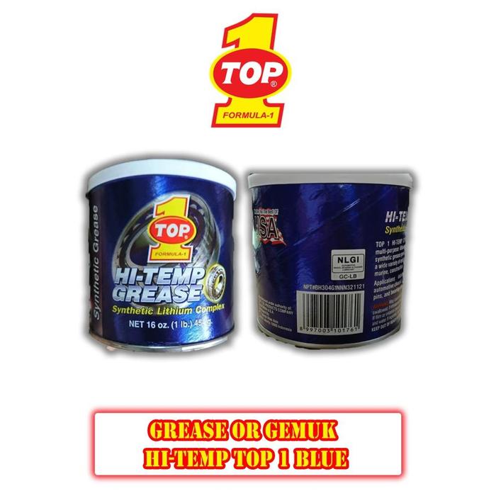 Gambar Viral! Grease Top 1 One Hi Temp Grease Minyak Gemuk Stempet Car Engine Mesin - Random dari CahayaSurya1_NEW undefined Tokopedia