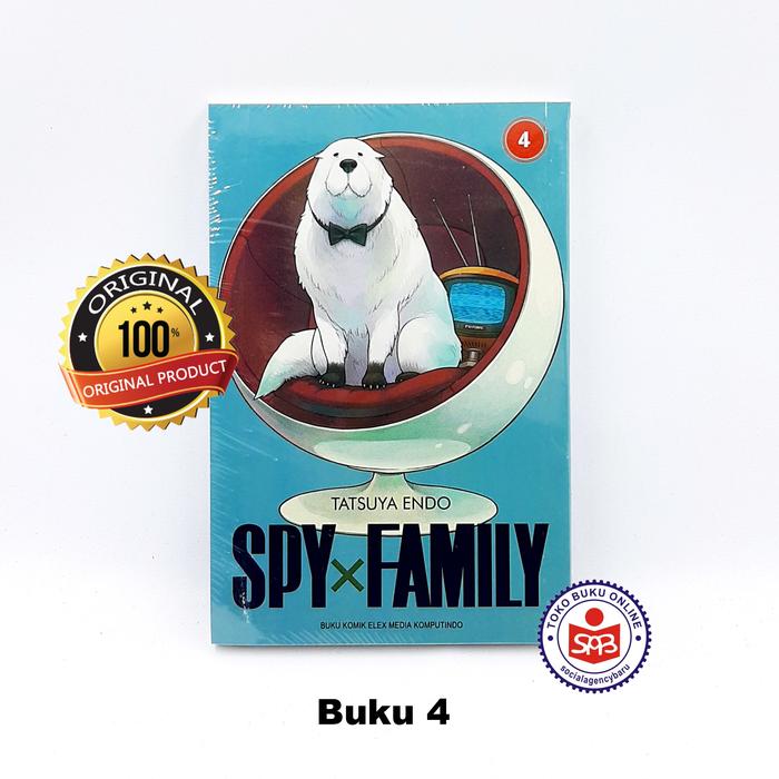 Gambar Buku Spy x Family - Endo Tatsuya - Spy 4 dari Social Agency Baru undefined Tokopedia