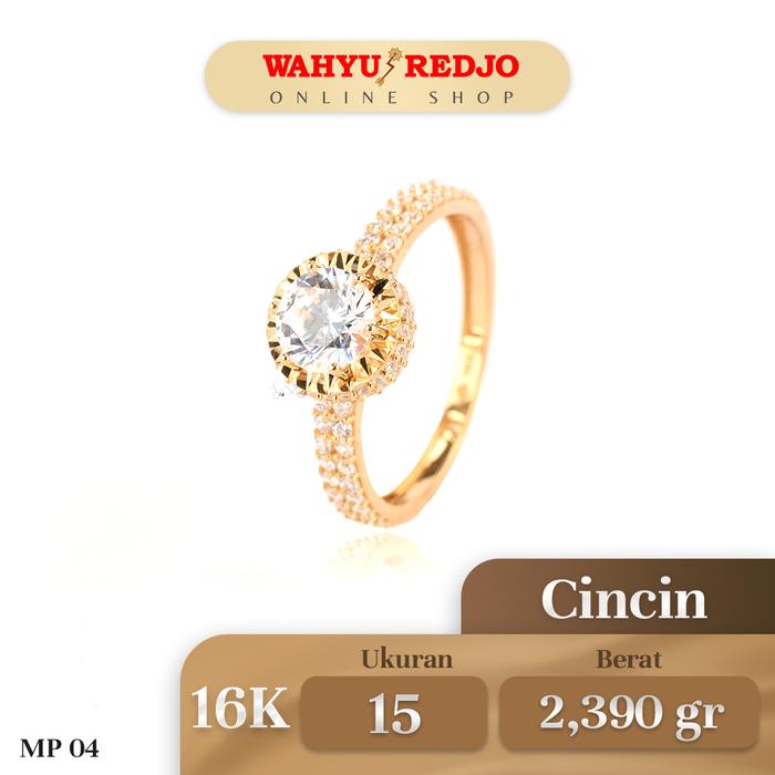 Gambar Cincin Emas Kadar 16K Wahyu Redjo CC-16K-28759916 dari Wahyu Redjo Online Shop undefined Tokopedia