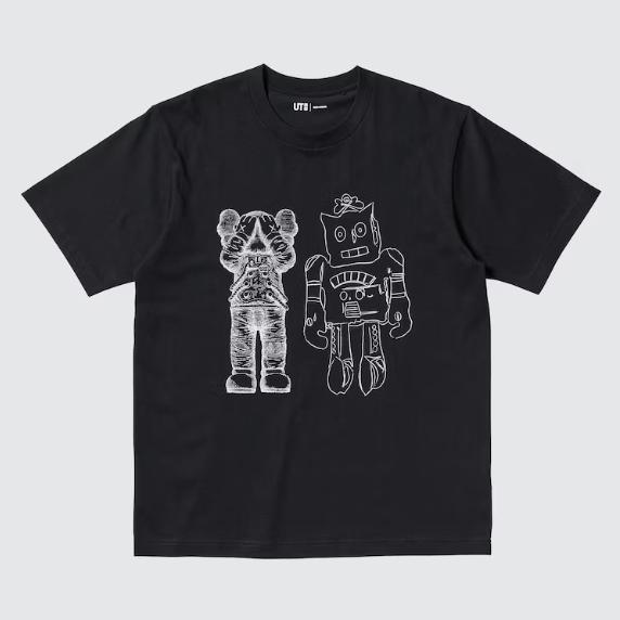 Gambar T Shirt - KAWS ANDY WARHOL Black - M, Hitam dari TJIAWGROOP undefined Tokopedia
