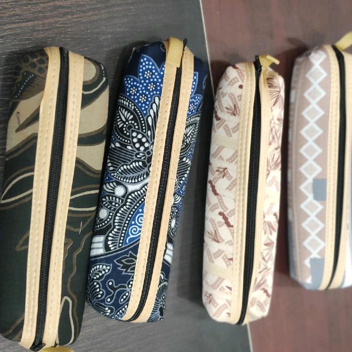 Gambar Souvenir Tempat Pensil Batik - -, - dari shasounvenir undefined Tokopedia