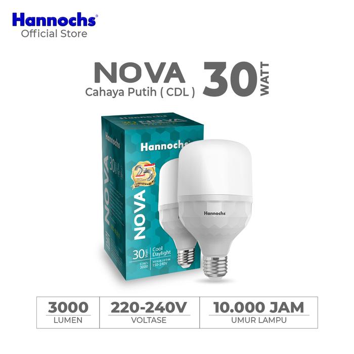 Gambar Hannochs Lampu LED Nova 30 watt Cahaya Putih - Putih dari Hannochs Official undefined Tokopedia