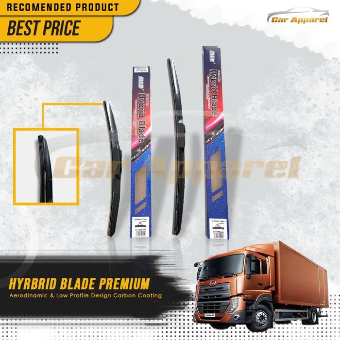 Gambar WIPER UD TRUCK QUESTER GKE 280 RWB Hybrid Carbon Coating Sepasang 3PCS - rwb dari Car Apparel_NEW undefined Tokopedia