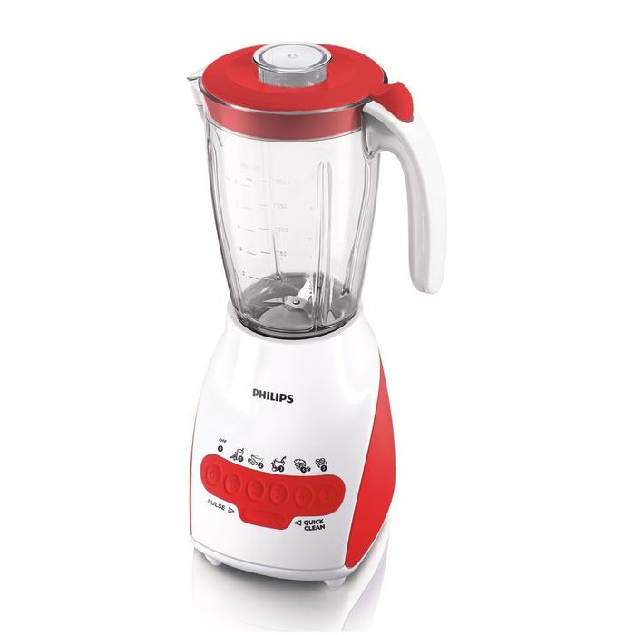 Gambar PHILIPS Blender Plastik 2 Liter HR2115 - Merah/Hijau/Biru - MERAH dari ReeSeLL undefined Tokopedia