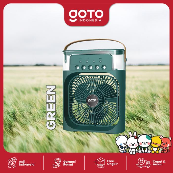 Gambar Goto Travia Air Cooler Fan Kipas AC Mini Portable Pendingin Ruangan - GREEN dari Goto.Indonesia undefined Tokopedia