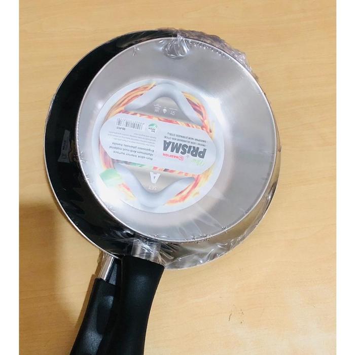 Gambar RD-Maspion New Prisma Set A FP 18 + SP 14 cm Alat Masak Aluminium Kitchenware Dapur Frypan Panci Teflon - ANTI LENGKET, ABU ABU dari Ratu dapur_NEW undefined Tokopedia