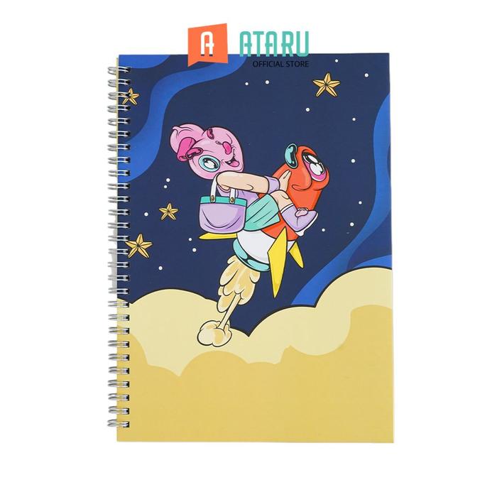 Gambar Ataru Notebook Muklay Buku Tulis Catatan Diary Weekly Planner Agenda Journal Perlengkapan Alat Tulis - Gigi, B5 dari Ataru_NEW undefined Tokopedia