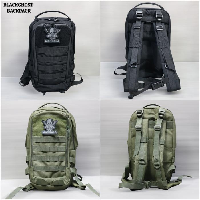 Gambar TAS TACTICAL BLACKGHOST / TACTICAL BACKPACK BLACKGHOST WATERPROOF - Hijau dari Mandala Tactical Gear undefined Tokopedia