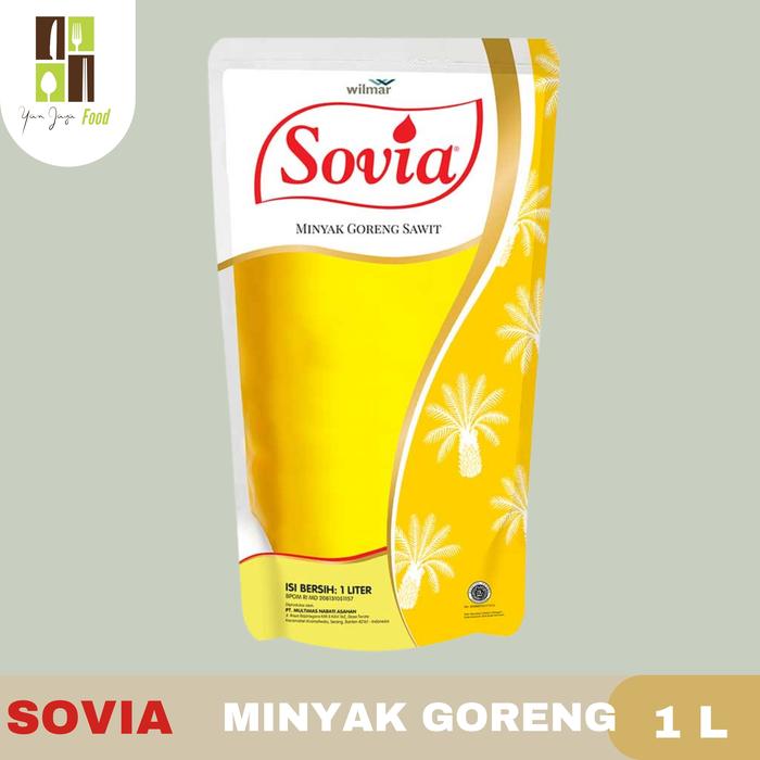 Gambar Sovia MInyak Goreng Sawit Kemasan Pouch 1 Liter / 2 Liter - 1 Liter dari Yan Jaya Food undefined Tokopedia