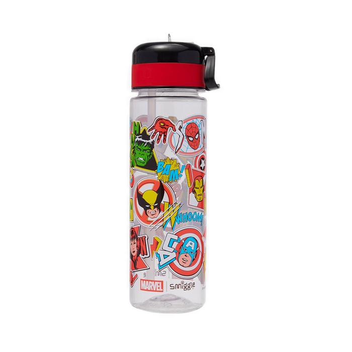 Gambar Smiggle Marvel Hydrate Plastic bottle 650ML - IGL457741BLK dari Kidz Station Official Shop undefined Tokopedia