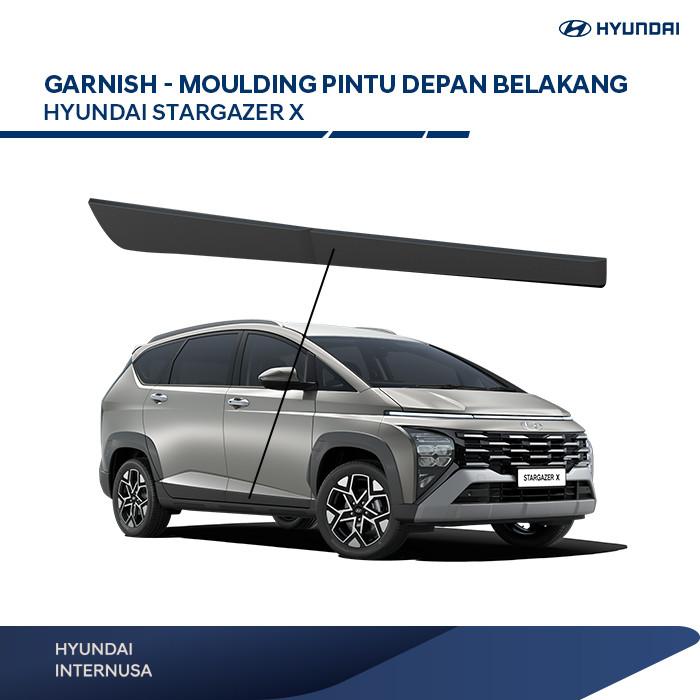 Gambar GARNISH ASSY-DR SIDE DAN SIDE SKIRT STARGAZER X / GARNISH - MOULDING PINTU & SIDE BODY KIT HYUNDAI STARGAZER X - DEPAN KANAN dari Hyundai Internusa Official undefined Tokopedia
