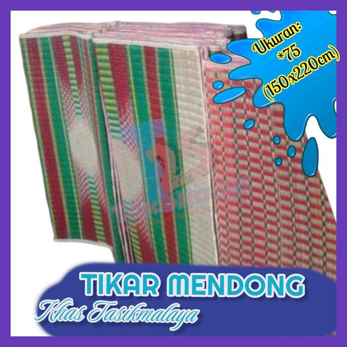 Gambar TOKOKU25 TIKAR LIPAT TENUN MENDONG ASLI 75 (150x200cm) PANDAN SERAT TIKER LIPAT PIKNIK MURAH Camping Outdoor Karpet dari Tokoku25 undefined Tokopedia