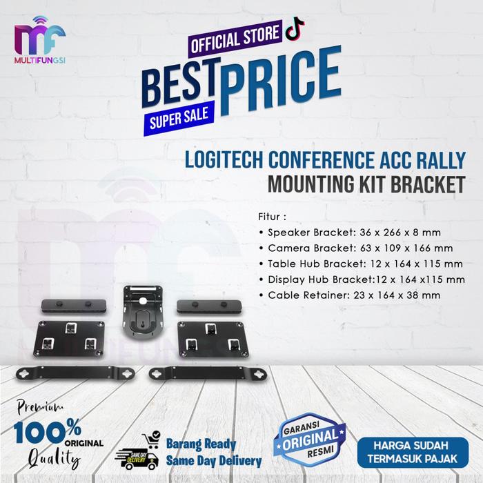 Gambar Logitech Conference ACC Rally Mounting Kit Bracket dari Multifungsi ID undefined Tokopedia