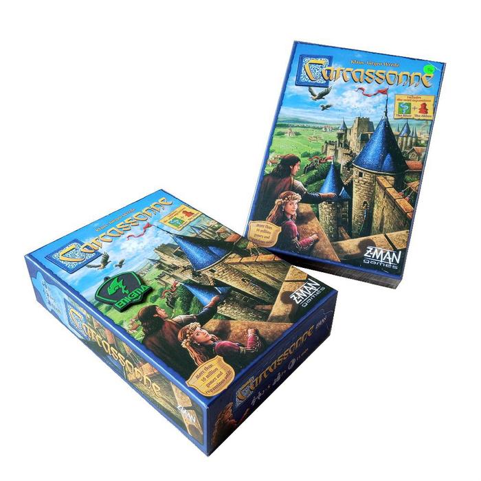 Gambar CARCASSONNE BOARD GAME - ENIGMAZONE - Basic dari Enigma Zone undefined Tokopedia