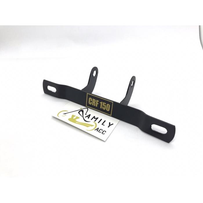 Gambar Breket Dudukan Plat Nomor Tebal / Tatakan Plat Nomor Motor Honda CRF 150L - Depan, Crf 150L dari Family Acc undefined Tokopedia